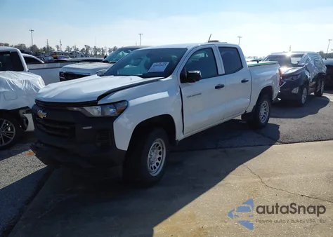 2024 Chevrolet Colorado 2Wd Wt from USA, damaged, VIN 1GCGSBEC8R1257387
